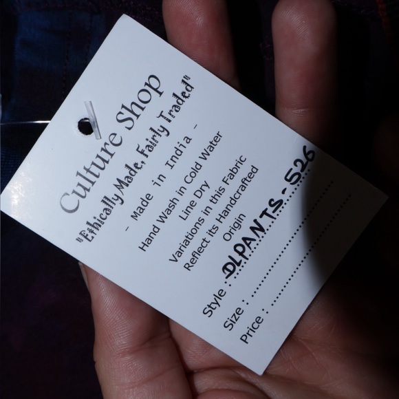 iheartraves Free Spirit Tie Dye Bell Bottoms small - Picture 6 of 9